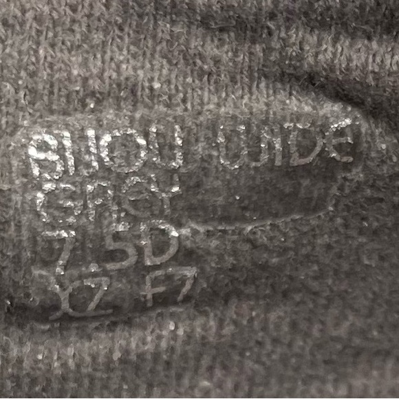 Women's Earth Bijou Grey Printed Suede block heel 7.5 Wide - Picture 6 of 7